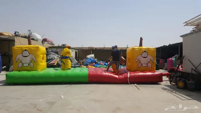 نطيطات زحاليق بالونات هوائيه مسبح مائي 8