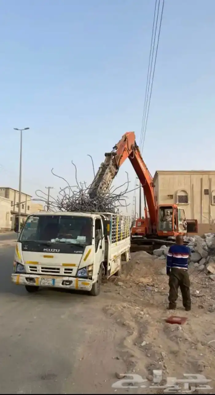للايجار معدات ثقيلة بوكلينات هدم بيوت حفر ارضيات 3