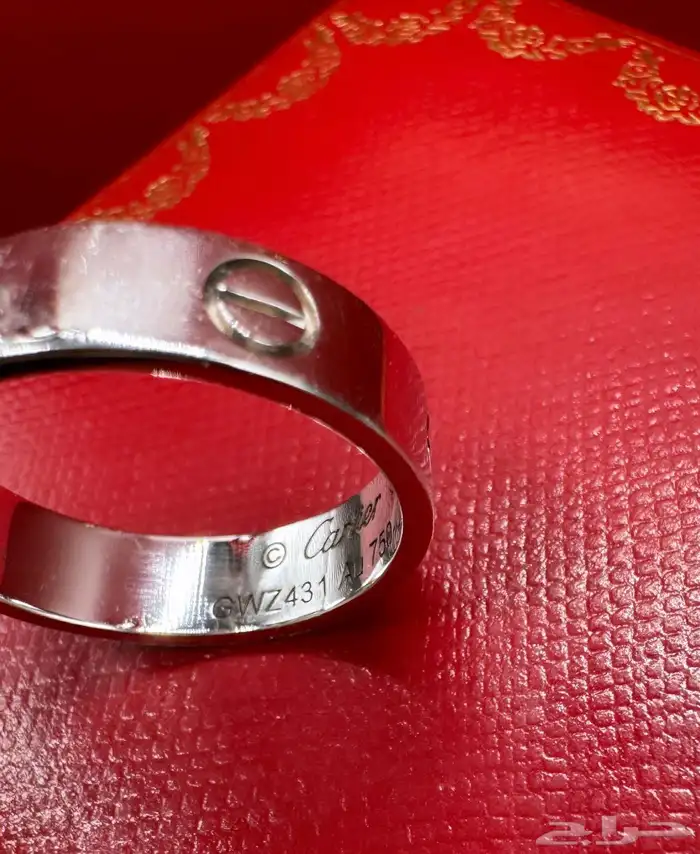 خاتم دبله كارتير اصلي 5