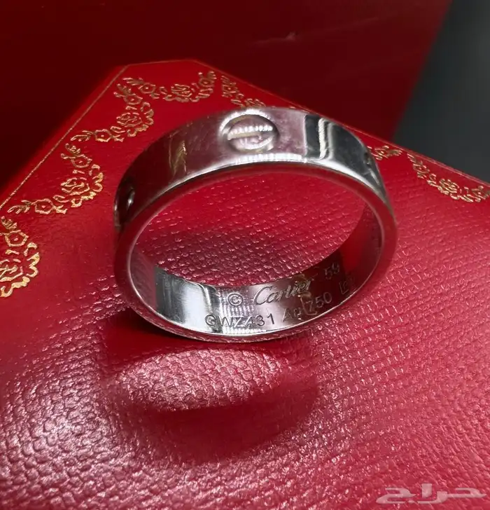 خاتم دبله كارتير اصلي 4