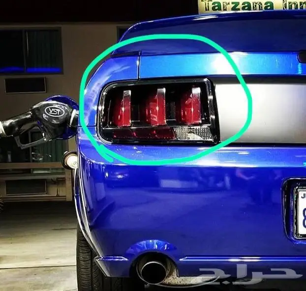 عرض خاص   اسطب موستنج اللون احمر من 2005 الى 2009 3