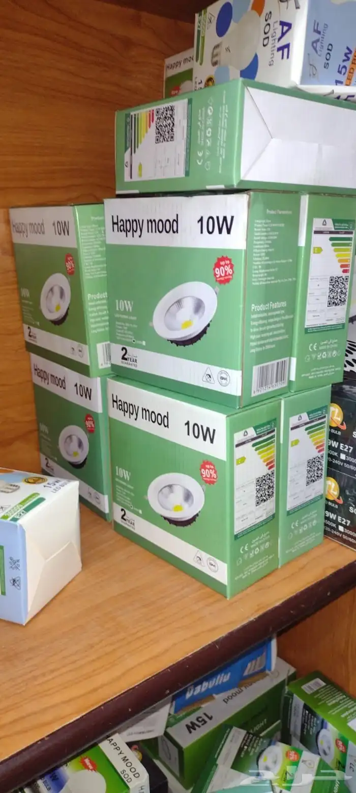 لمبات وأدوات كهربائية مخفضة وأسلاك دش 5