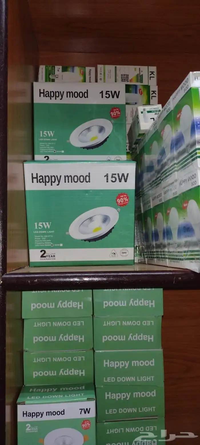 لمبات وأدوات كهربائية مخفضة وأسلاك دش 10