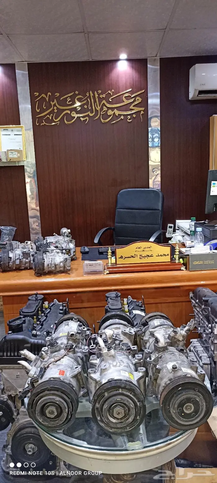 كمبروسر مكيف للسيارات الازيرا والسوناتا 4