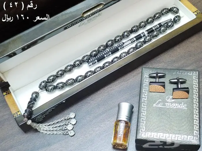 مسباح مسابيح سبح سبحه مسبحة كبك اقلام علب هدايا خشبية فاخرة 8