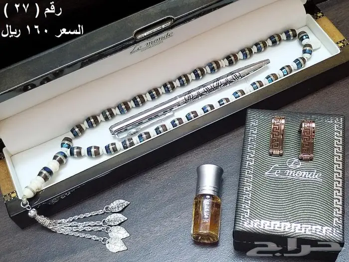 مسباح مسابيح سبح سبحه مسبحة كبك اقلام علب هدايا خشبية فاخرة 6