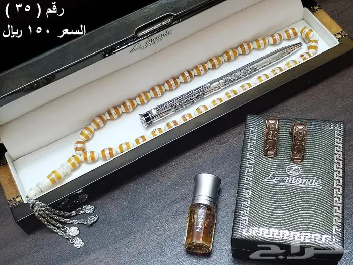 مسباح مسابيح سبح سبحه مسبحة كبك اقلام علب هدايا خشبية فاخرة 12