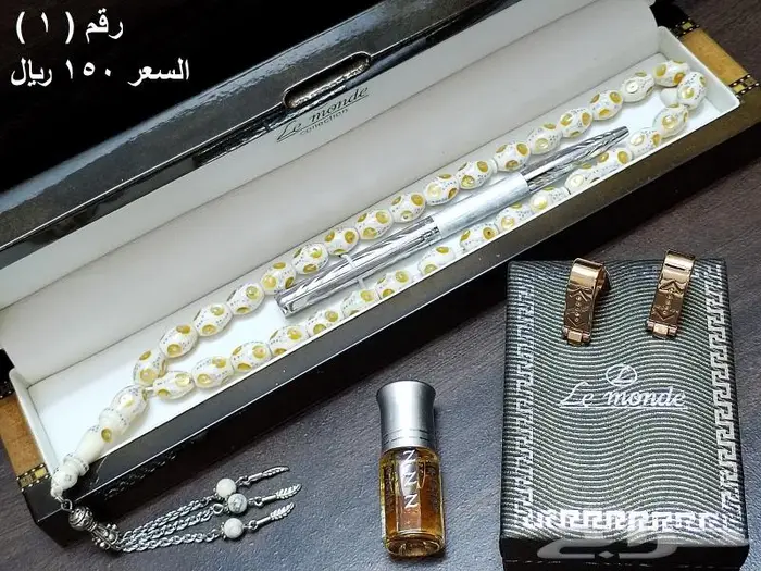 مسباح مسابيح سبح سبحه مسبحة كبك اقلام علب هدايا خشبية فاخرة 20