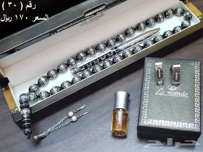 مسباح مسابيح سبح سبحه مسبحة كبك اقلام علب هدايا خشبية فاخرة 25