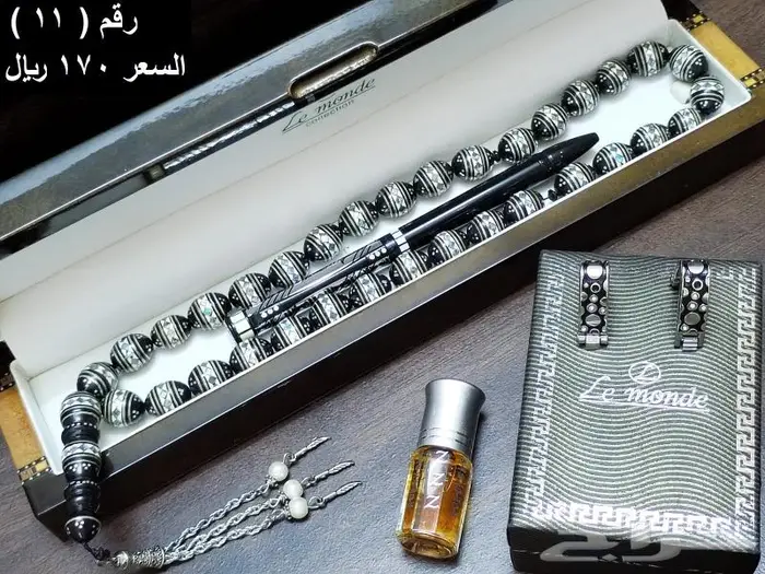 مسباح مسابيح سبح سبحه مسبحة كبك اقلام علب هدايا خشبية فاخرة 33