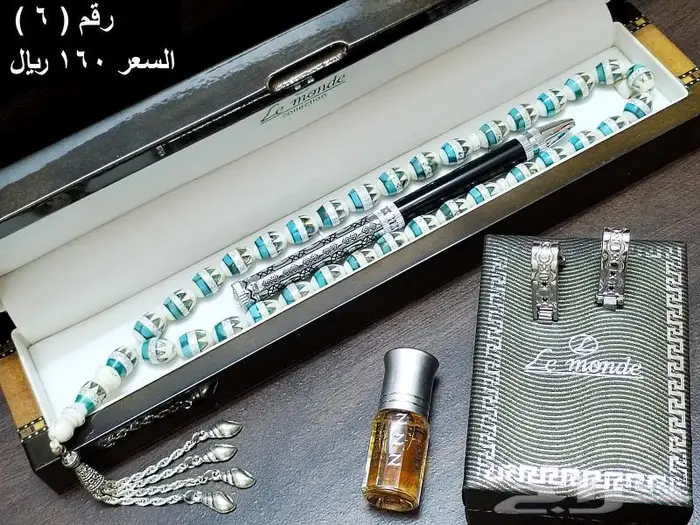 مسباح مسابيح سبح سبحه مسبحة كبك اقلام علب هدايا خشبية فاخرة 40