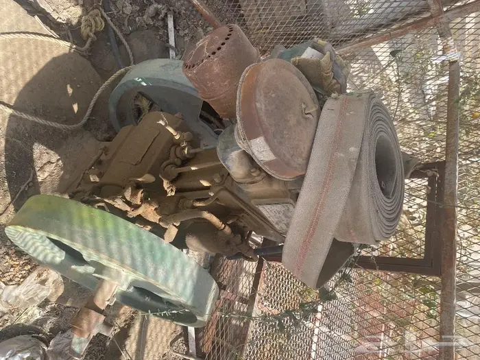 مكينة سحب ماء أبيار ديزل قديم 0