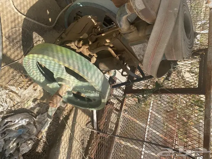 مكينة سحب ماء أبيار ديزل قديم 1