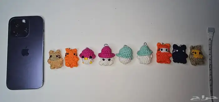 هدايا ميداليات تعليقة جوال تعليقة مدارس شنط كروشية 0