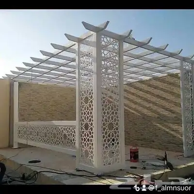 مظلات خارجيه وحدائق 3