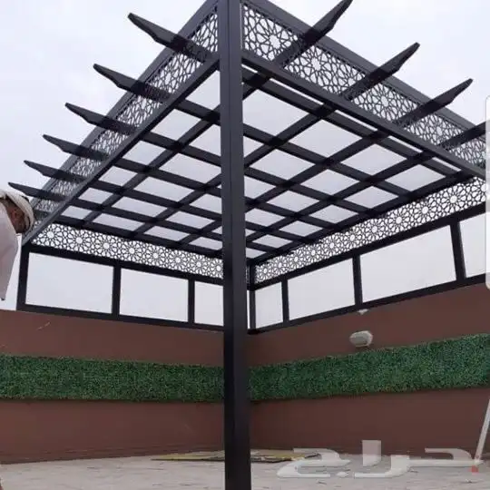 مظلات خارجيه وحدائق 0
