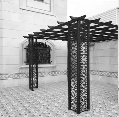 مظلات خارجيه وحدائق 1