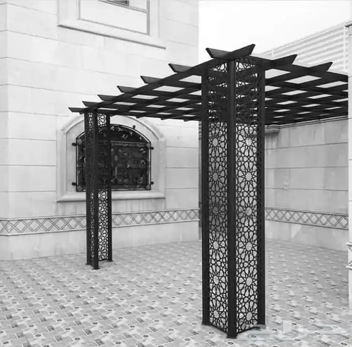 مظلات خارجيه وحدائق 1