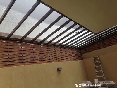مظلات خارجيه وحدائق 2