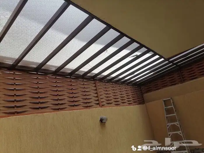 مظلات خارجيه وحدائق 2