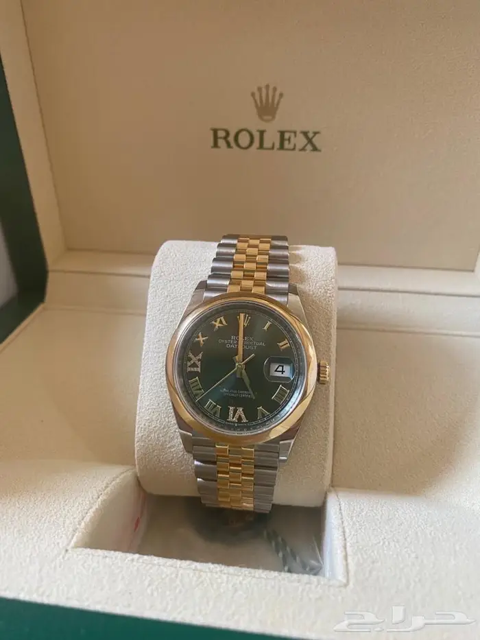 Rolex DATEJUST Gold and Diamonds 1