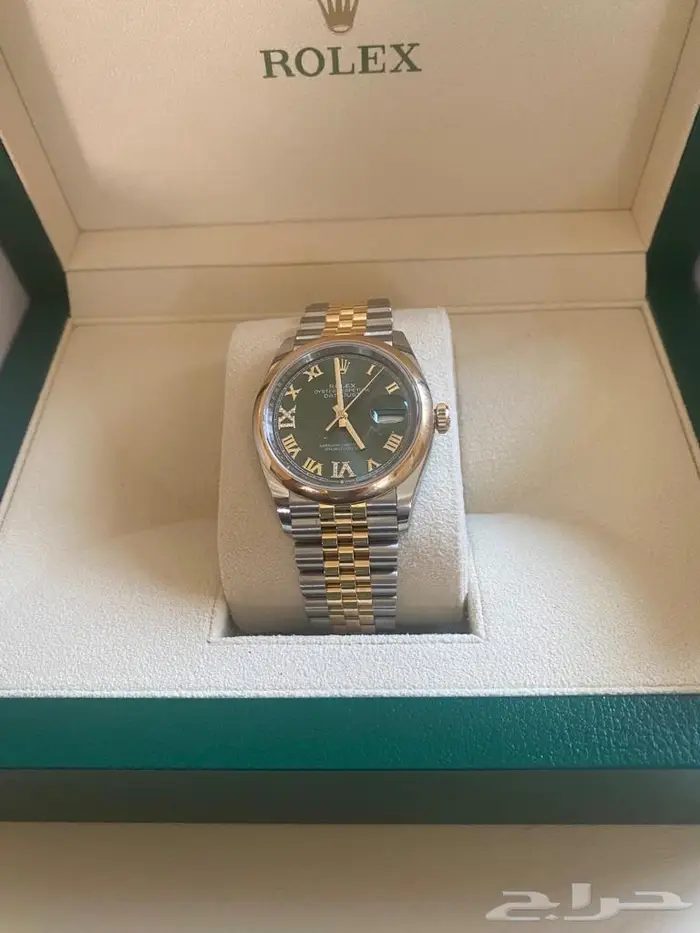 Rolex DATEJUST Gold and Diamonds 3