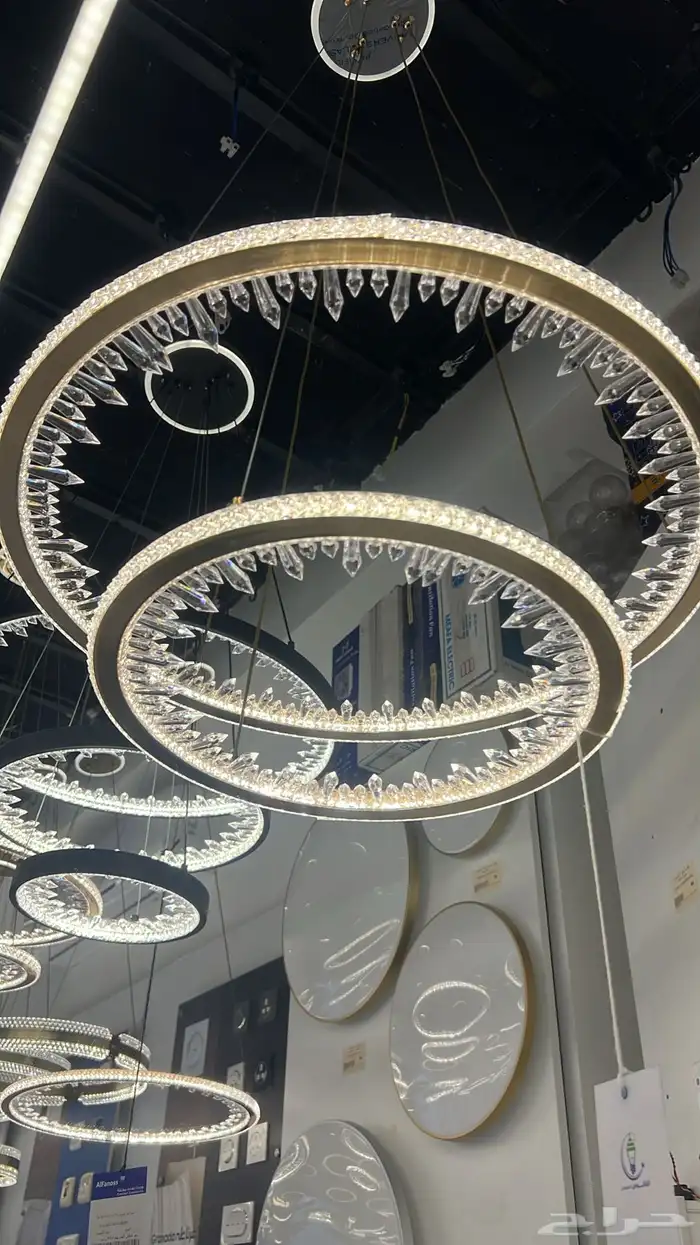 نجف تحف ديكورات ثرباث اباليك كشافات 54