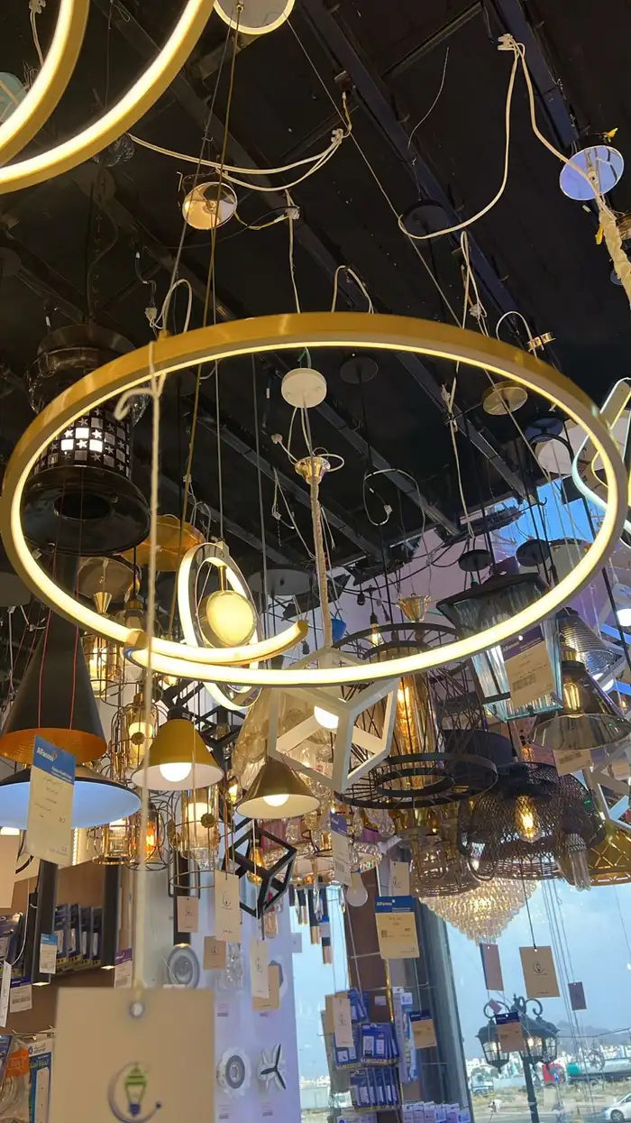 نجف تحف ديكورات ثرباث اباليك كشافات 10