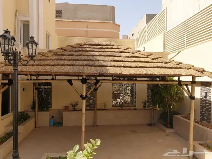 مظلات خشب معالج Wpc 6