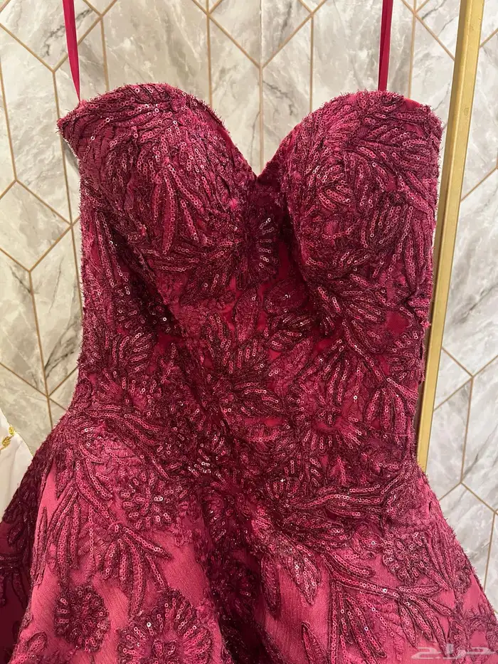 فستان زواج فستان ملكه فستان مناسبات 0