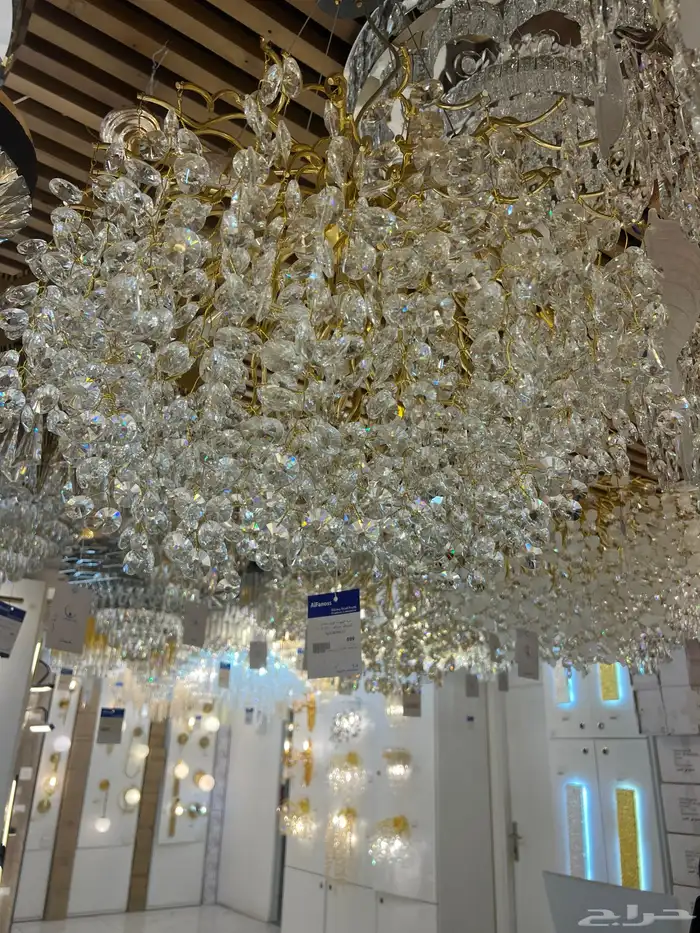 نجف تحف ديكورات ثرباث اباليك كشافات 97