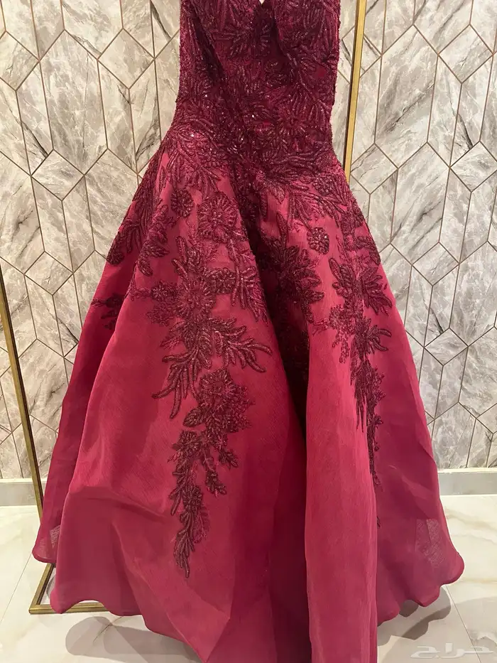 فستان زواج فستان ملكه فستان مناسبات 1