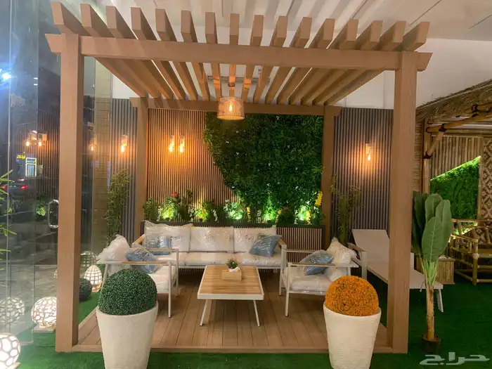 مظلات خشب معالج Wpc 0