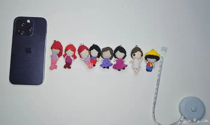 هدايا ميداليات تعليقة جوال تعليقة مدارس شنط كروشية 0