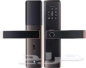 قفل باب ذكي الكتروني بالبصمة- طرق فتح متعددة قفل باب ذكي 0