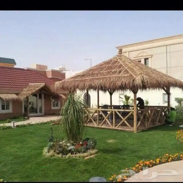 مظلات خشب معالج Wpc 3