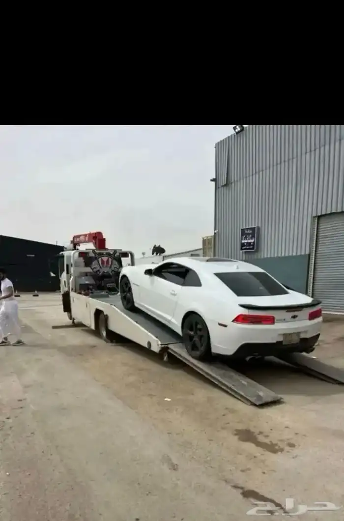 سطحه ونش كرين لنقل المعدات وسيارات المصدومه 0