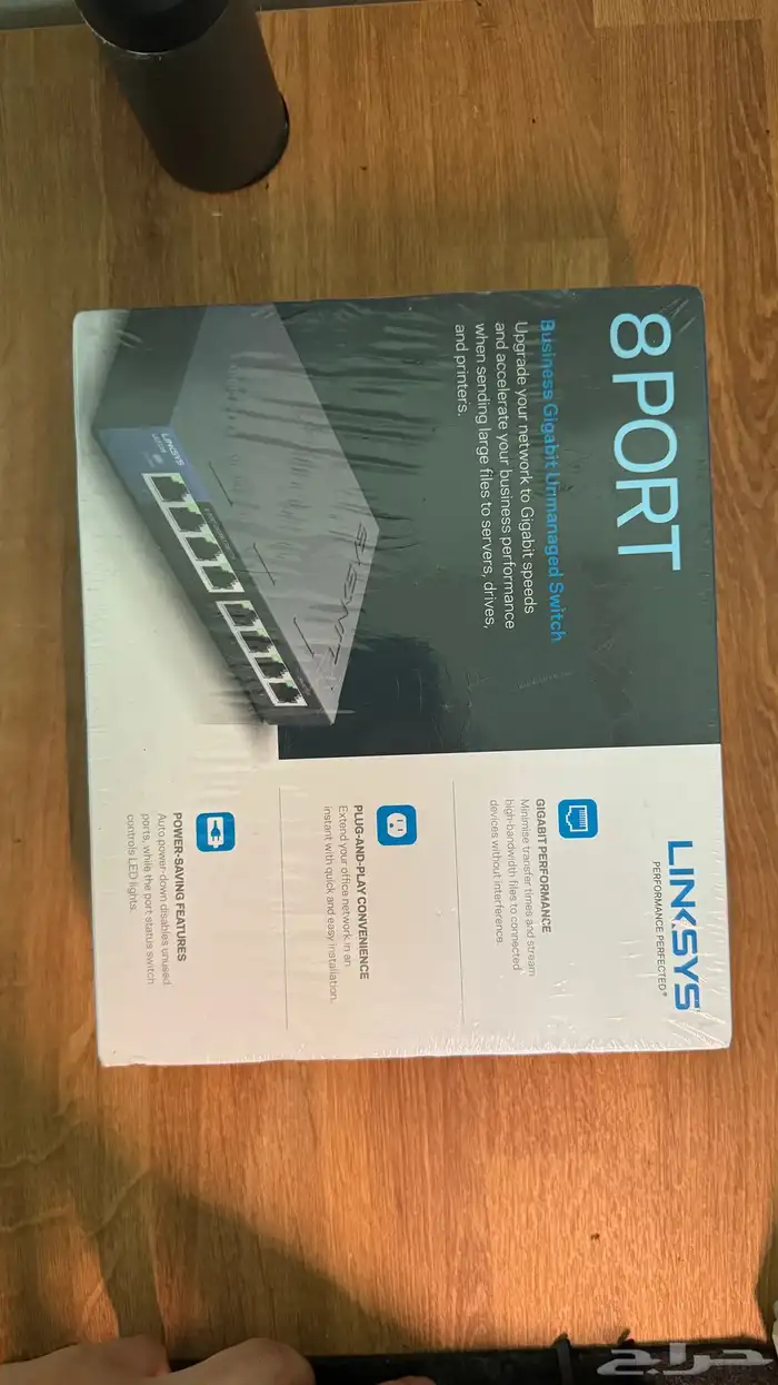 للبيع سويتش linksys 8 ports جديد 0