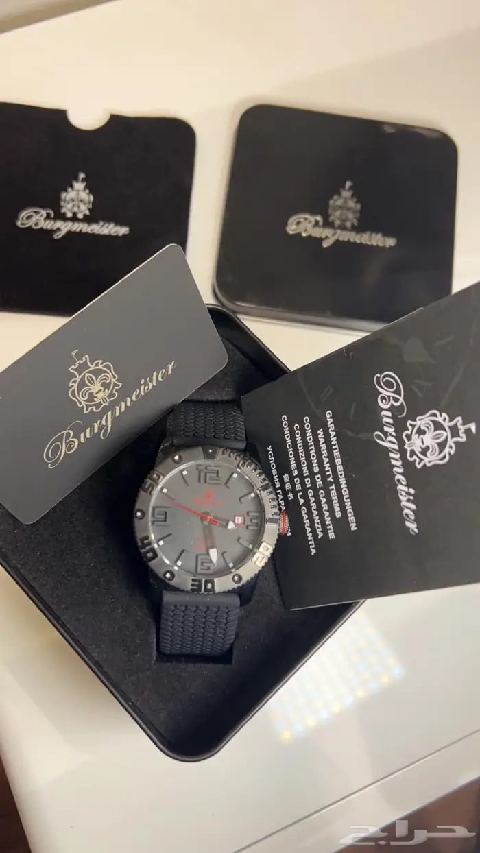 ساعة يد ألمانية فخمة 3