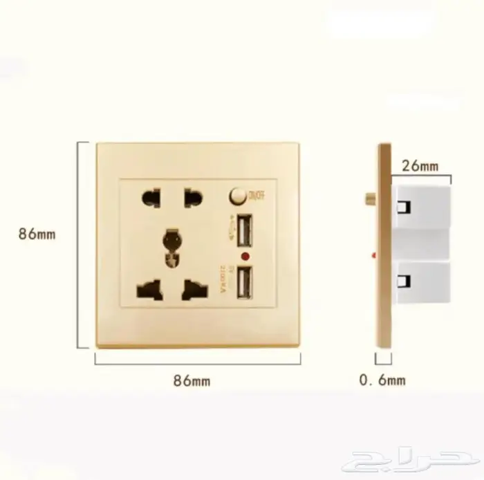 كاميرا الفيش الجداري تشبك بالكهرب مباشر وتشتغل علطول دقة HD 2
