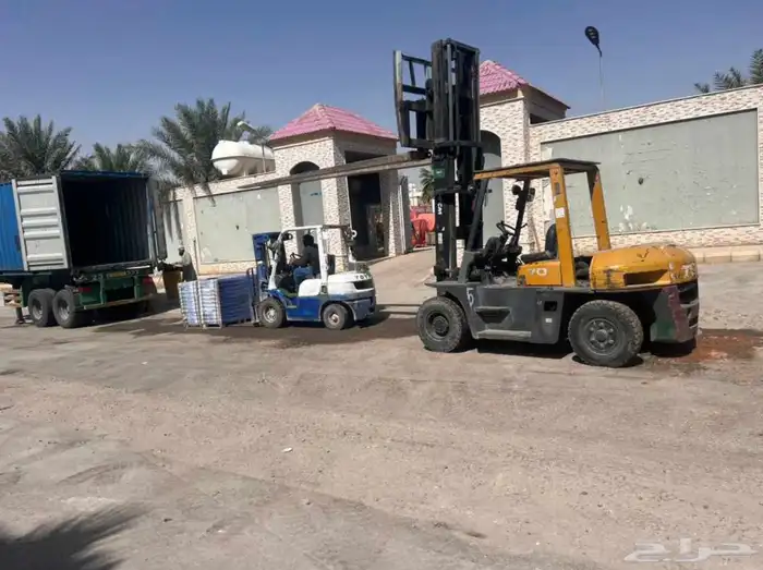تأجير رافعه شوكيه سكينه فوركلفت 5 طن 3طن 2020 2