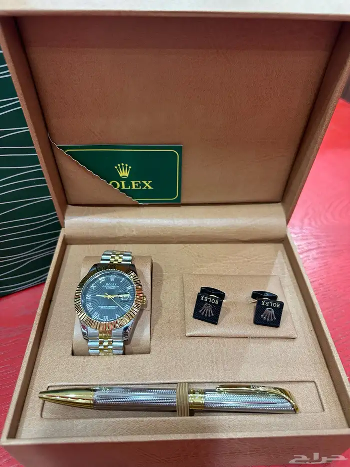 ساعه روليكس رجالي وساعه فرزاتشي نسائي 1