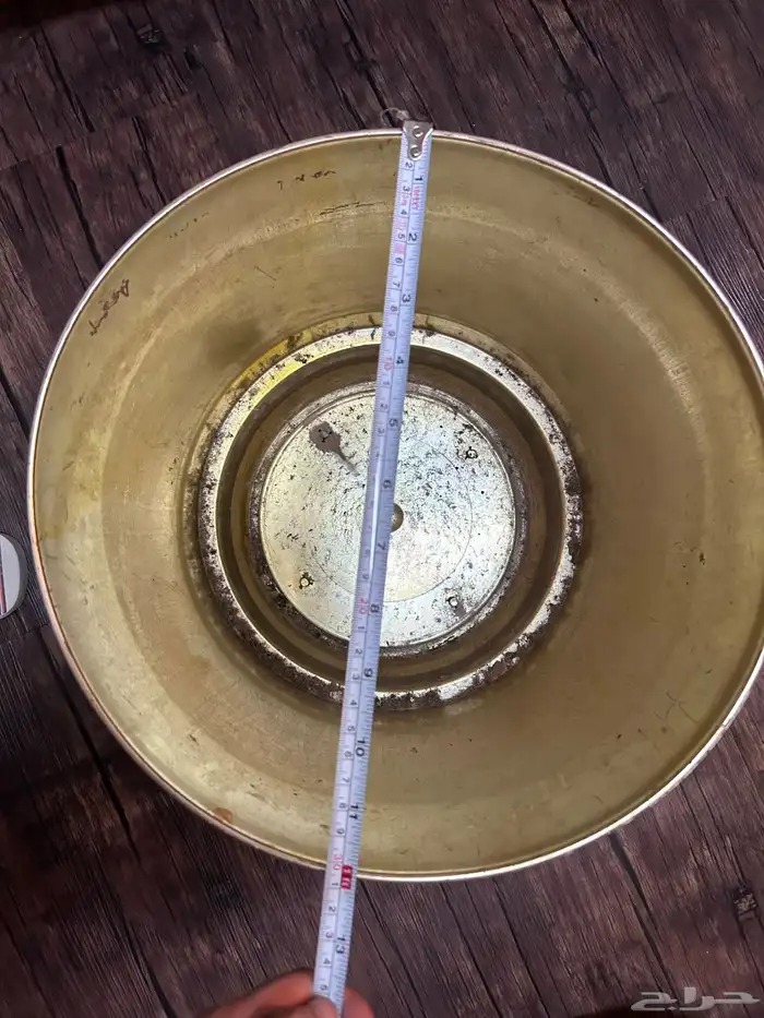 مركن ديكور ذهبي 3