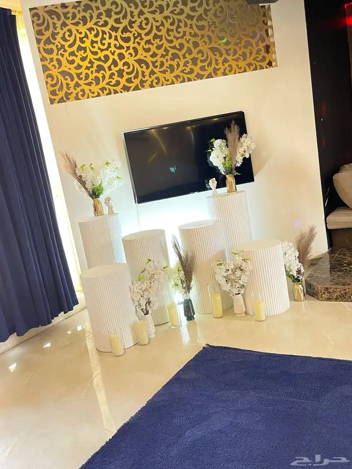 طاولات استقبال ايجار رخيص 8