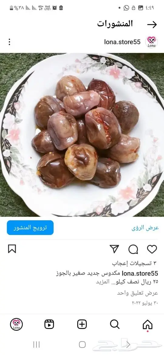 مكدوس سوري بزيت الزيتون 2