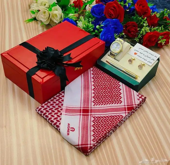 شماغ اجنر كلاسيك الجديد طقم رجالي هديه رجاليه 8