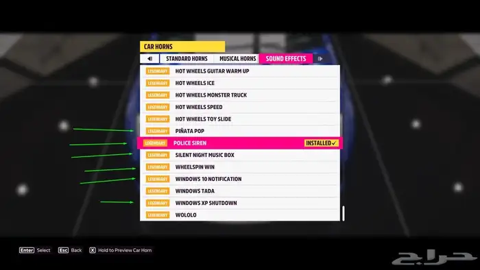 حساب فورزا مهكر سيزون32 جميع المواتر 7