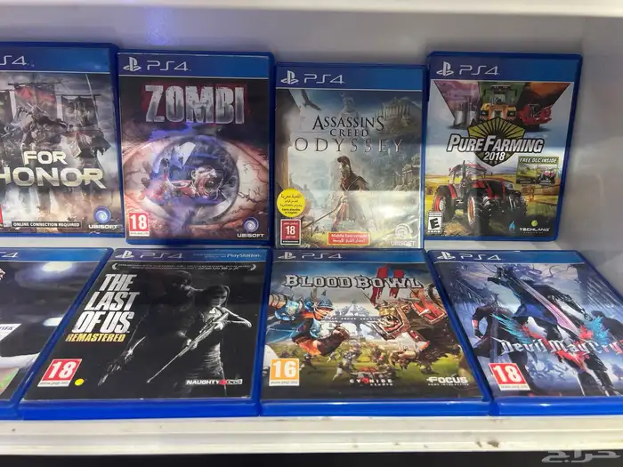 اشرطة سوني 4 مستعملة نظيفة 8