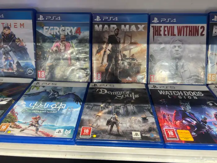 اشرطة سوني 4 مستعملة نظيفة 2