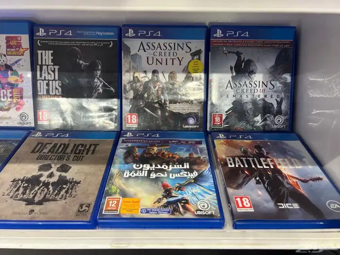 اشرطة سوني 4 مستعملة نظيفة 0